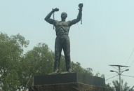Statue of a freed slave